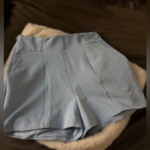 Light Blue Women's Shorts